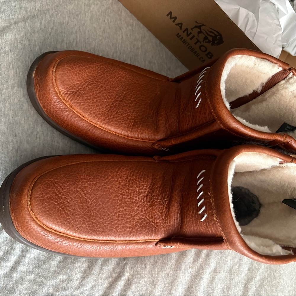 Tan Leather Men's Boots